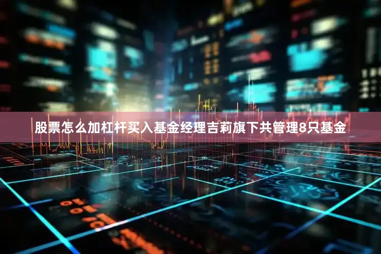 股票怎么加杠杆买入基金经理吉莉旗下共管理8只基金
